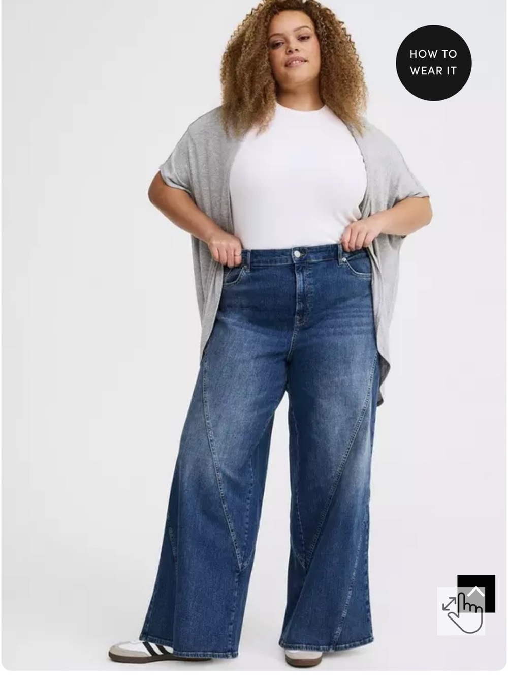 torrid Wide Leg High-Rise Jeans